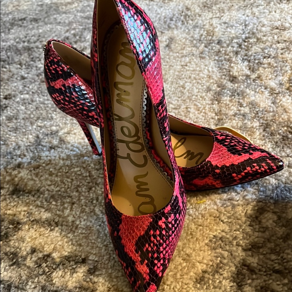Sam Edelman Pink Stiletto Heels